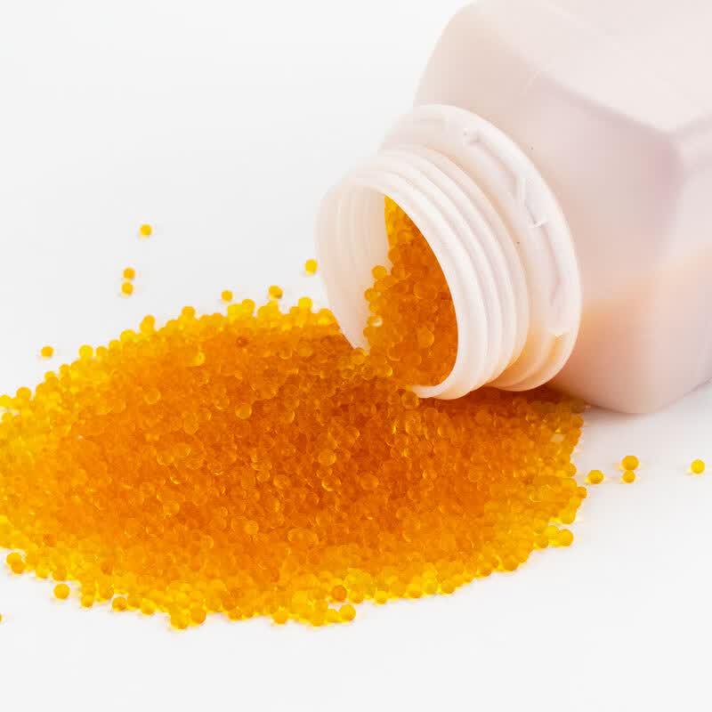 Haishidike 500g Wiederverwendbares Silikagel-Trockenmittel in Orange mit Farbwechsel