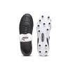 Puma King Top FG AG Black White Unisex Sneakers Gold 107348-01
