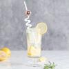 6pcs Mirror Disco Ball Straws 70s Disco Party Decorative Mini Disco Straw Birthday Wedding Bachelorette Hen Bar Party Decoration