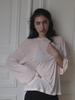Eleleldijainseutyudio Tencel Linen Wide Cuff Tee_Blush Pink