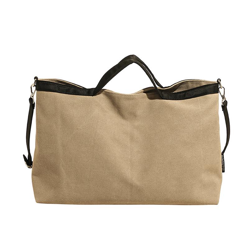 Versatile Canvas Bag: Stylish, High-Quality, Large-Capacity Handbag & Crossbody Bookbag (2025 Edition)