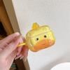 Cartoon three-dimensional orange big face capybara lulu for AirPods 1 /pro1 earphone protective case two or three generations
