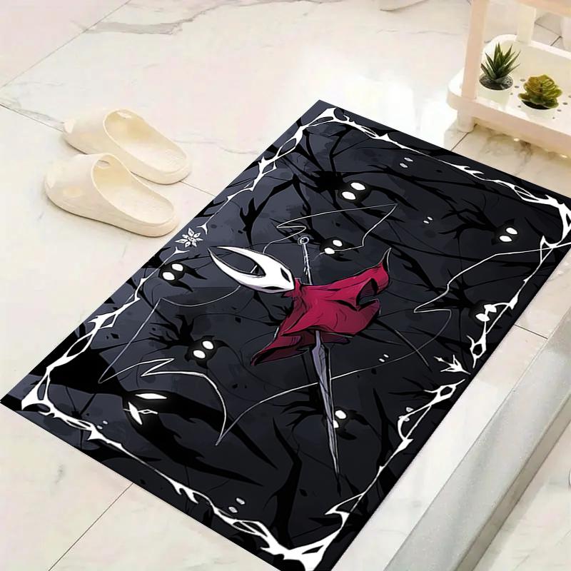 1Pc Dark Fantasy Figure Rug, Office Carpet Indoor Outdoor Doormat, Non-Slip, Comfortable, Living, Christmas Halloween, Xmas Gift Y1167