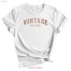 Vintage Est 1965 60th Birthday Womens T Shirt Retro Vintage Washed Homme Casual Unisex Streetwear Graphic Slightly Soft