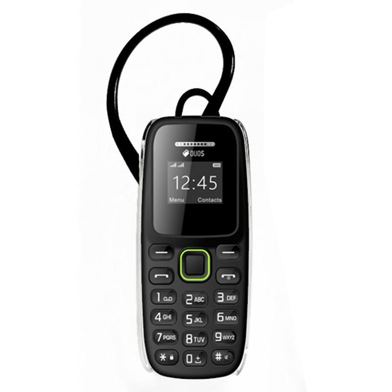 

BM310 0.66-inch Screen 2G GSM Mobile Phone Dual-SIM Mini Bar Phone White