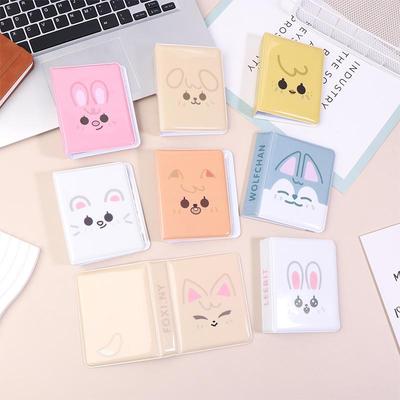 Cartoon Animal 3 Inch Album Photo Postcard Storage Album Idol Pictures Collection Card Binder Name Card Book Album