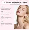 VIARELINE Collagen Hydrating Face Mask 3-in-1 Nourishing Moisturizing Revitalizing Radiance
