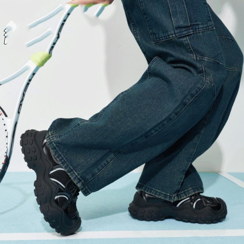 

Breathable casual hiking shoes women s autumn new big head ugly cute shoes versatile sports shoes platform casual transport 40 чёрный