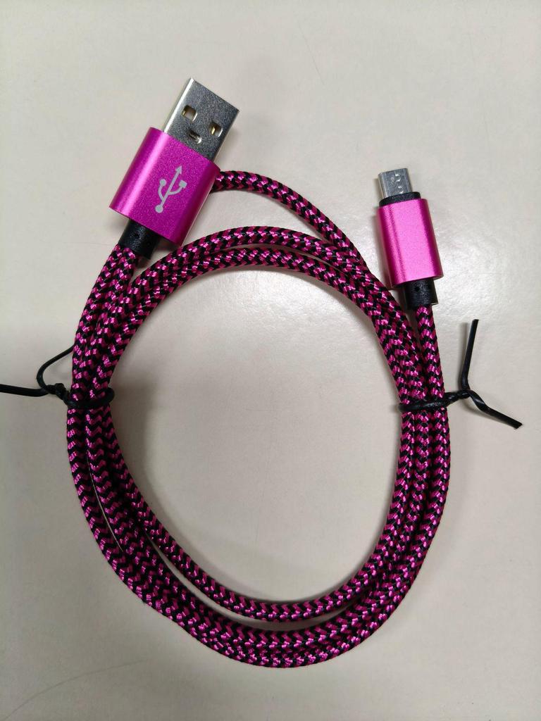 123m Braided Snake Pattern Fast Charging Type-C Cable for Android & Huawei USB Devices