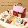 Cute House Cosmetic Bag Organizer for Women, Multi-Function Portable Travel Wash Bag, Large Capacity Storage Bag