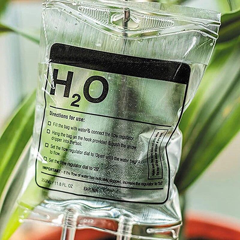 1PC 111ML Lazy Potted Plant Watering Drip Irrigation Automatic Watering Machine Flower Drip Bag Quantitative