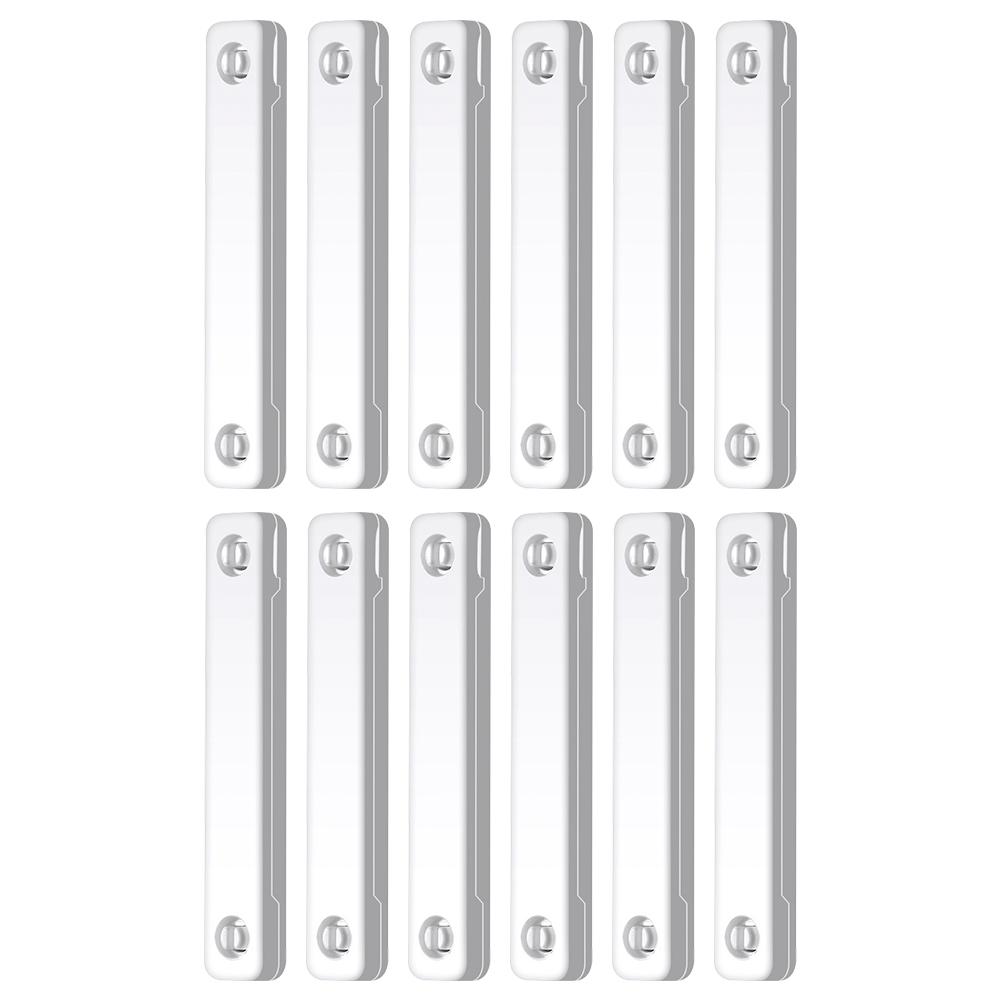 12/24 шт. Магнитный зажим для москитной сетки, Надежное крепление, Защита от насекомых, Пряжка для москитной сетки, Нержавеющий, Бытовые аксессуары