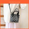 Wassereimer Tasche Für Frauen Klein Pu Crossbody Mit Blumenstickerei Für Den Täglichen Gebrauch