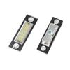 LED Car License Plate Lamp Canbus No Error, Universal Auto Number Light For Touran Golf Caddy Superb T5