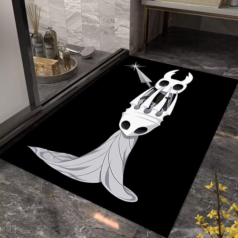 Hollow Knight: Last Contender Carpet Printing Home Decor Protective Pad Office Chair Cushion Bathroom Mat