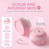 LAIKOU Japanese Sakura Scrub 100g Body Keratin Cleansing, Moisturizing and Hydrating Suitable for The Face