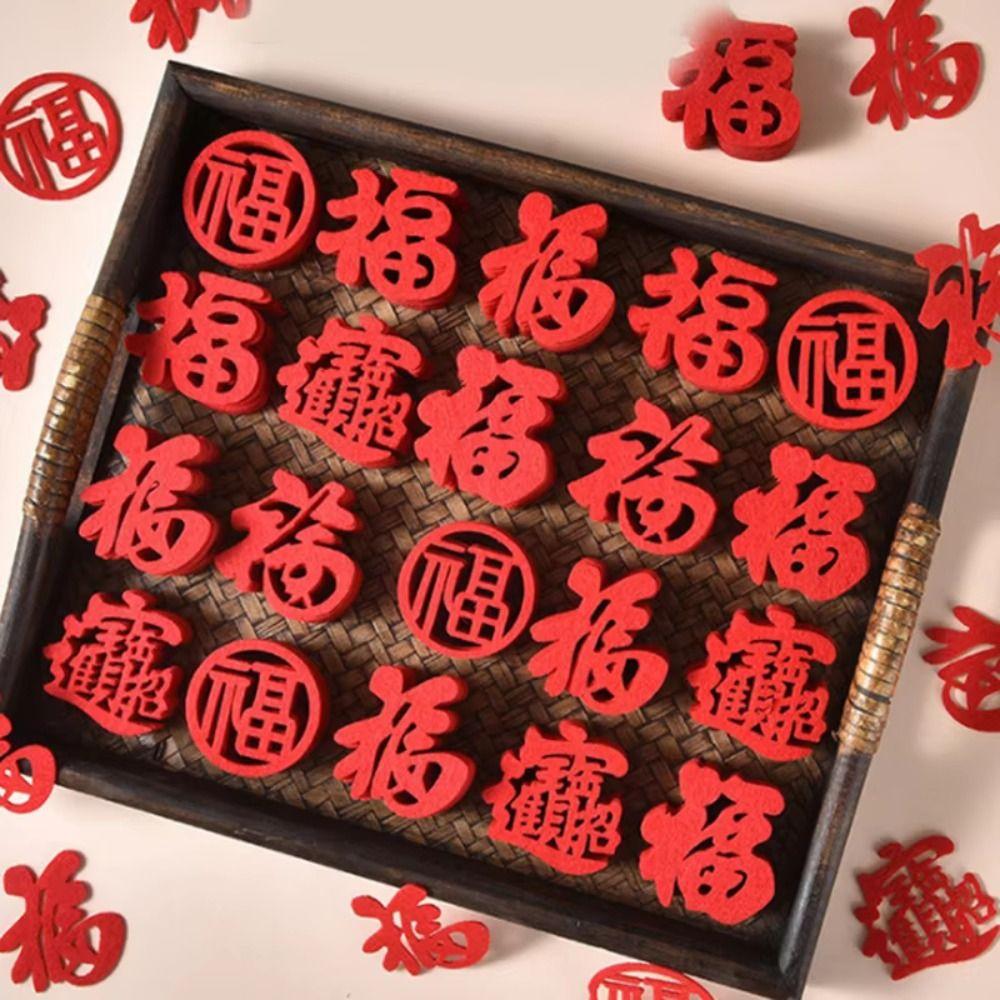 Mini Size Fortune Decorations Little Blessing Window Decorations  Home Decorating