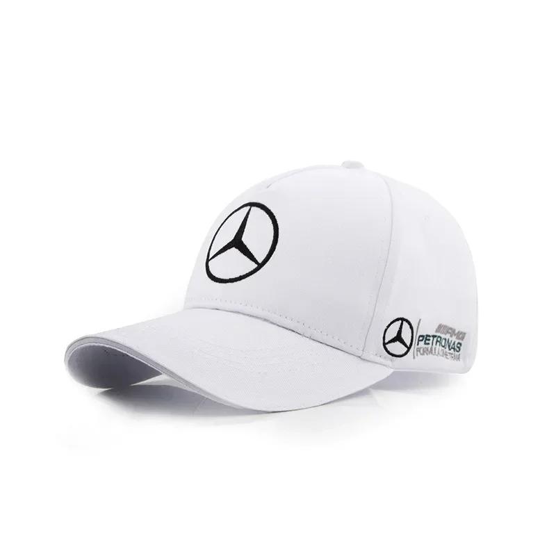 Bilklistremerke 2025 Varmt For Benz Mercedes Benz Brodert Bil Justerbar Sport Baseball Uformell Caps For Mercedes Benz A C E S G Cla