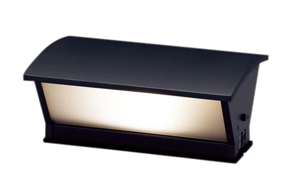 Panasonic LGWJ56001U Stacionární typ montáže LED žárovka Barva světla na sloupek brány LED žárovka Vyměnitelná Odolná proti dešti Senzor jasu součástí balení Typ, typ,