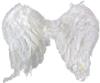 White Feather Angel Wings to Put on Your Shoulders 40x45cm