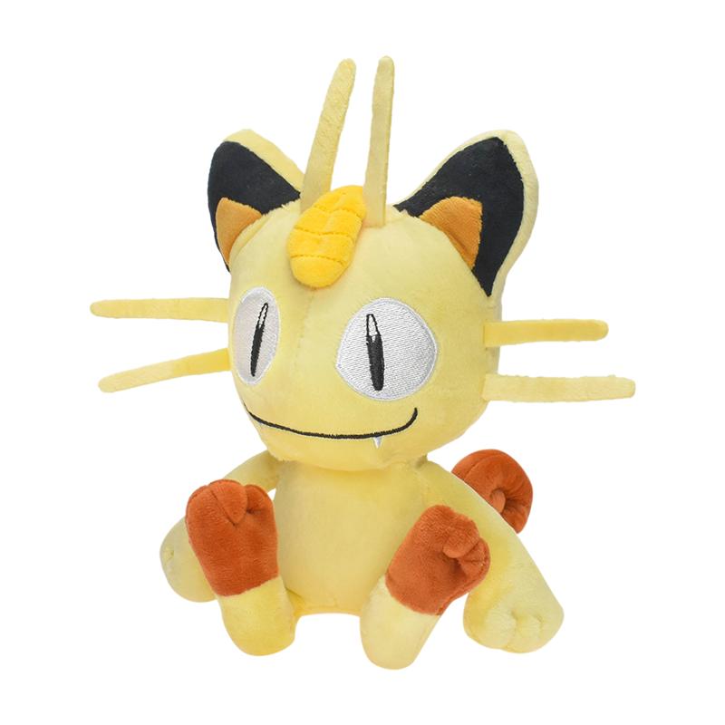 Psyduck Wobbuffet Scorbunny Meowth Mewtwo Mew Piplup Chikorita Pidgeotto Plush Toys Game for Collectible Gift,Soft Plushies