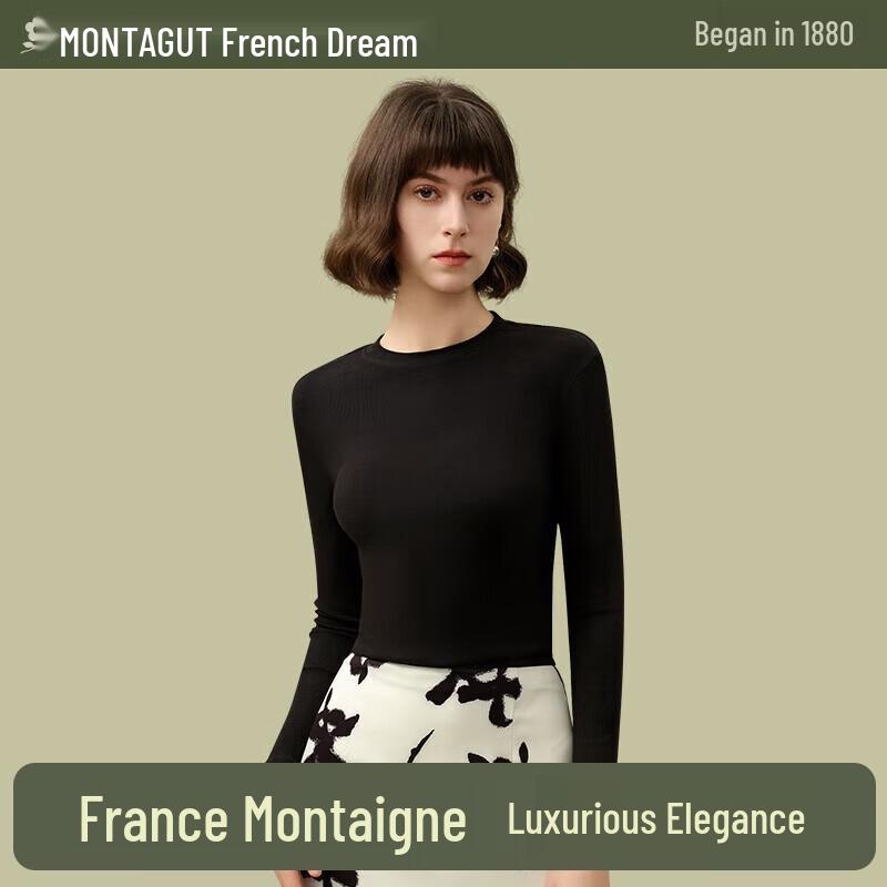 

Montagut Women s Modal Cotton Slim Fit Long Sleeve Base Layer Top M