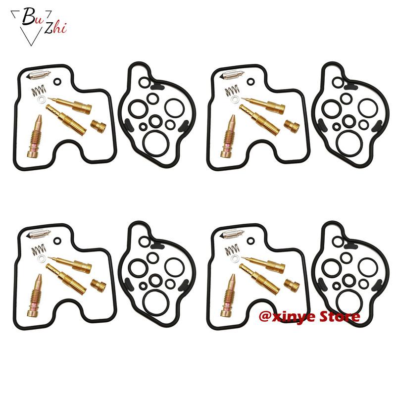 4set for honda CB600F PC34 CB 600 F 1998-2002 Motorcycle engine carburetor repair kit floating needle gasket 4set