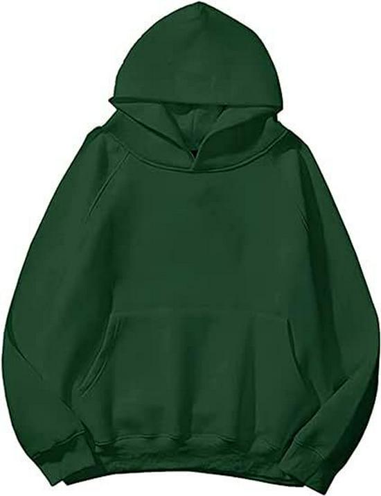 Sudadera con capucha de manga raglán unisex: Sudadera Casual de Color Sólido, Moderna y Versátil
