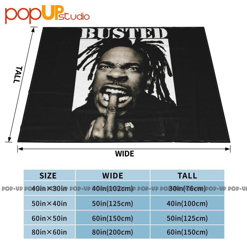 Busta Rhymes Ultra-Soft Blanket Quilt Winter Sofa Cover Bed Covers