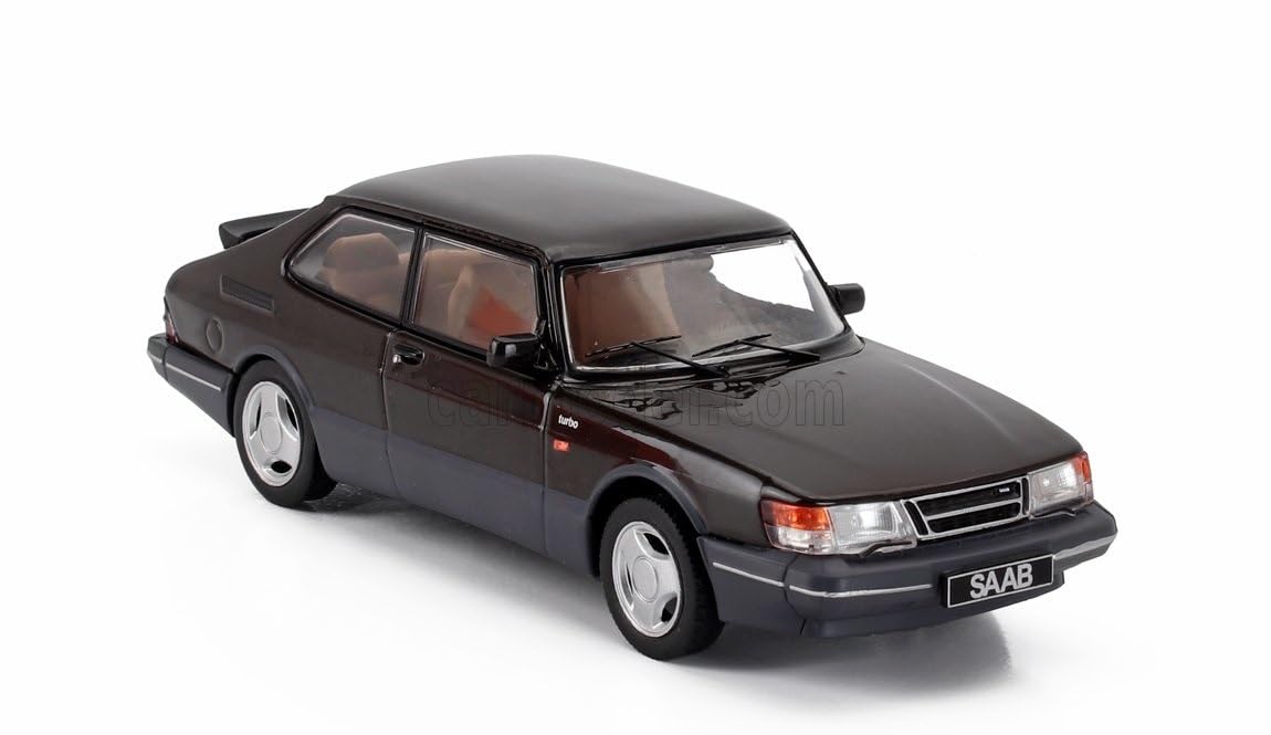 

IXO Saab 1/43 Scale Model Car 1988 Saab 900 Turbo (Black Two-Tone)
