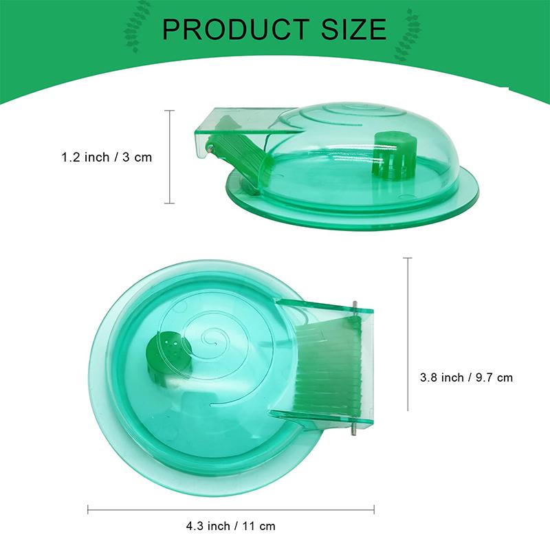 Capcană pentru Melci de Acvariu, Colector de Melci din Plastic Pentru Acvariu cu Pești de Apă Dulce Cutie pentru Prinderea Melcilor Verzi