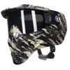 HK Army HSTL Goggles with Thermal Lenses Paintball/Airsoft Anti-Fog (Fracture Black/Tan/Smoke Lenses)
