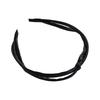 Hair Clip Knotted Gilrl Headband Women Hairpin Thin Hair Band PU Leather Headband Korean Style Headwear Female Hair Accessories