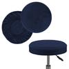 Super Soft Round Stool Cover Chairs Elastic Chair Cushion Cover Removable Furniture Protector for Restaurant Dining Use YT005