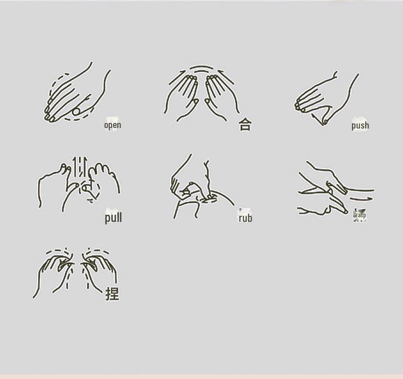 Portable Electric Head and Body Massager: Detachable, Washable, and Perfect for Cats and Humans