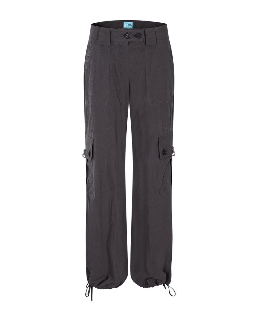 Peullijeunopallou Ethan Pocket Cargo Pants (Charcoal)