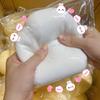 @1Pc 10Cm Super Large Fluid Cheese Ball Stress Relief Giant Slow Rebound Squeeze Toy For Anxiety Relief And Stress Management