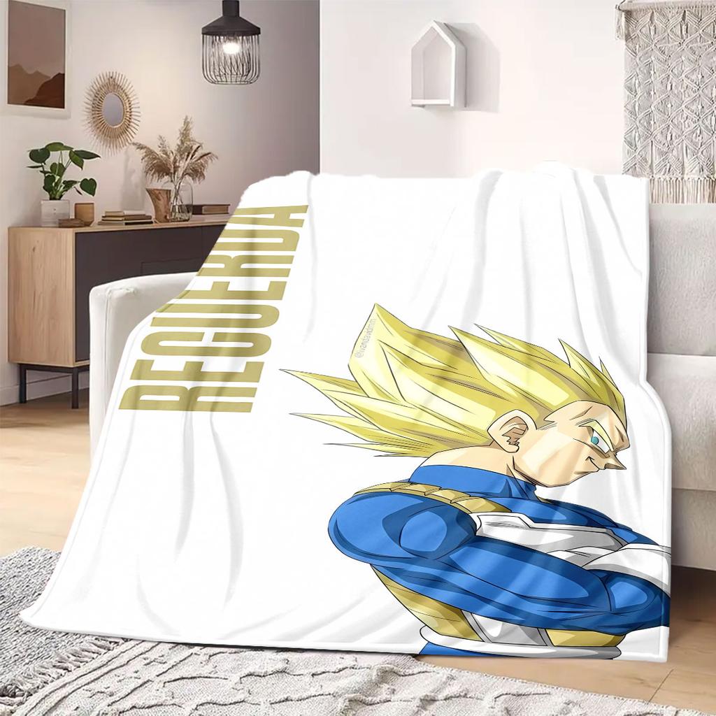 DragonBall anime Flannel Blanket Warm,Comfortable,Suitable for Bedrooms,Sofas,Beds,Chairs,Picnics,Travel