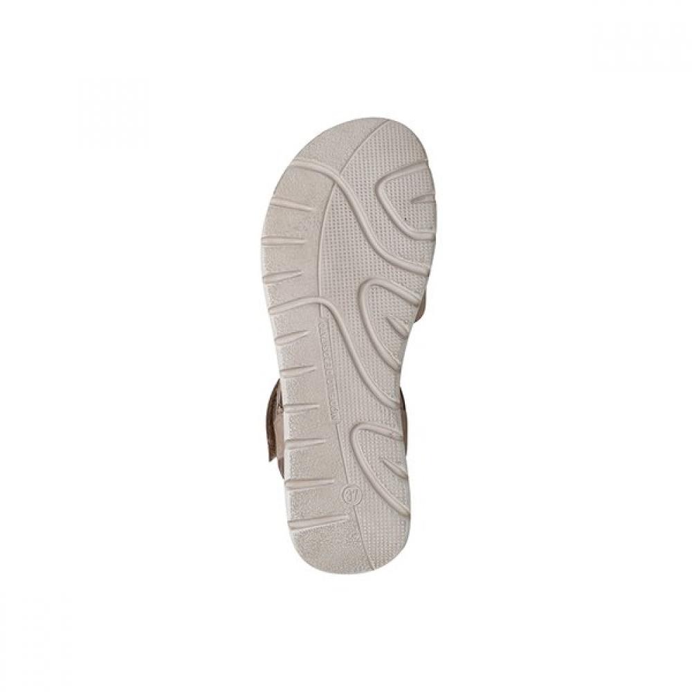 Vigevano Women S Comfort Daily caSual SandalS Demi 01 8vg4835S8d Beige Gold