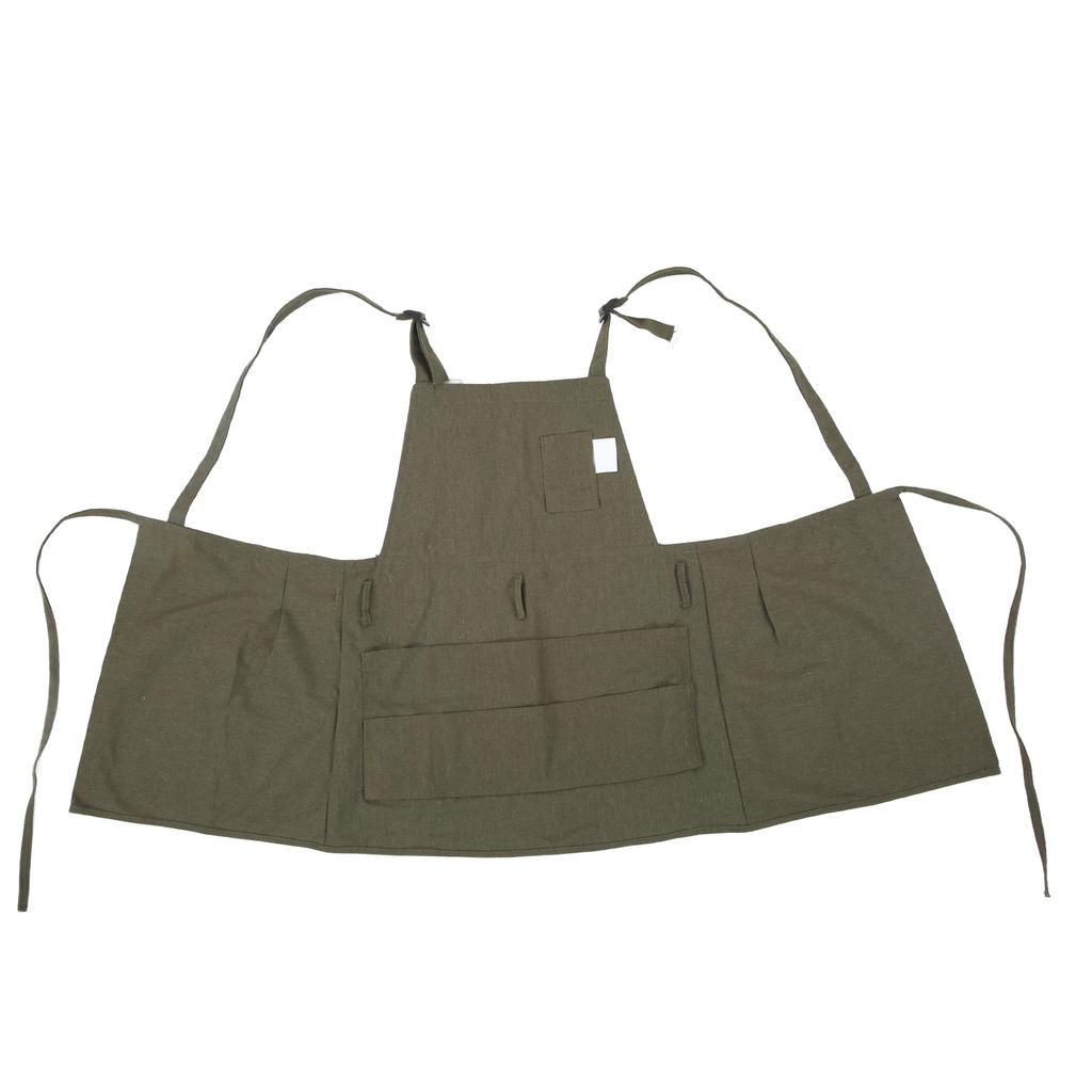 Work Apron Adjustable Linen Comfortable DIY Household Goods for Kitchen Restaurant Bar Shop