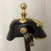 German Prussian Pickelhaube Helmet, Imperial Officer Spike Helmet Wearable for Adult LARP, Cosplay Reenactment Armor