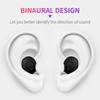 1 Pair Mini Rechargeable Hearing Aid Invisible Digital Audiphone CIC Sound Enhancer Professional Voice Amplifier
