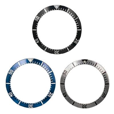 Bisel de Reloj de Buceo Cerámico de Aluminio Profesional con Marcas Claras Diámetro Exterior de 38 mm Diámetro Interior de 30,5 mm para Reparación