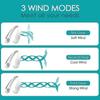 Portable Personal Hanging Neck Fan, Hands-free Battery Rechargeable Neck Fan With 3 Speeds, Portable Bladeless Fan For Office, Sports, Travel, Camping