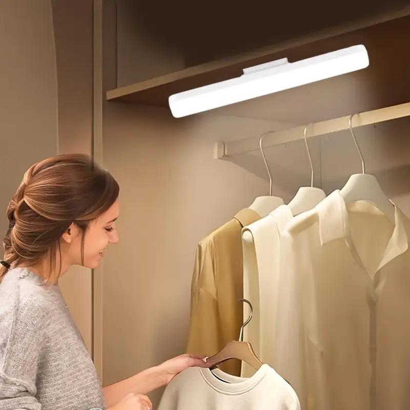 Modern LED Makeup Mirror Light with 3 Color Modes USB Rechargeable Cabinet Light for Makeup Mirror Bedroom Dressing Table