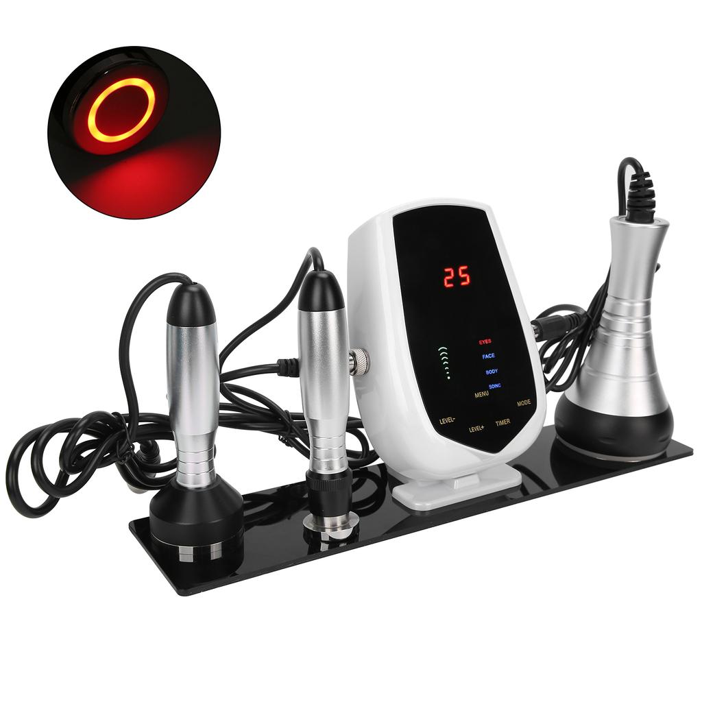 3‑In‑1 40K RF Body Slimming Fat Cavitation Machine Eye Face Care Body Shaping Instrument