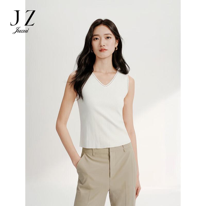 JUZUI Women s V-Neck Knit Vest S