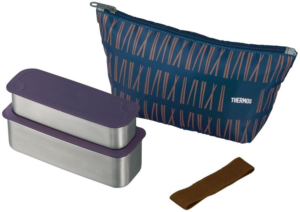 

Thermos Fresh Lunch Kon Box, 2-Tier, DSA-602W синий