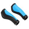1 Pairset Bike Handlebar Cover Grips with Alloy Double Lock Anti Slip Cycling Handle GripBlue