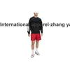 Nike Bluza męska z nadrukiem liter, luźny krój, okrągły dekolt, długi rękaw, czarna FB7261-010